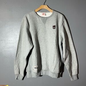 Gray Crewneck Sweater with pockets size 1x
